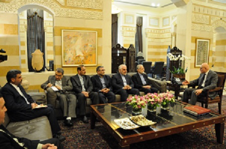 دیدار دکتر خرازی با تمام سلام نخست وزیر لبنان